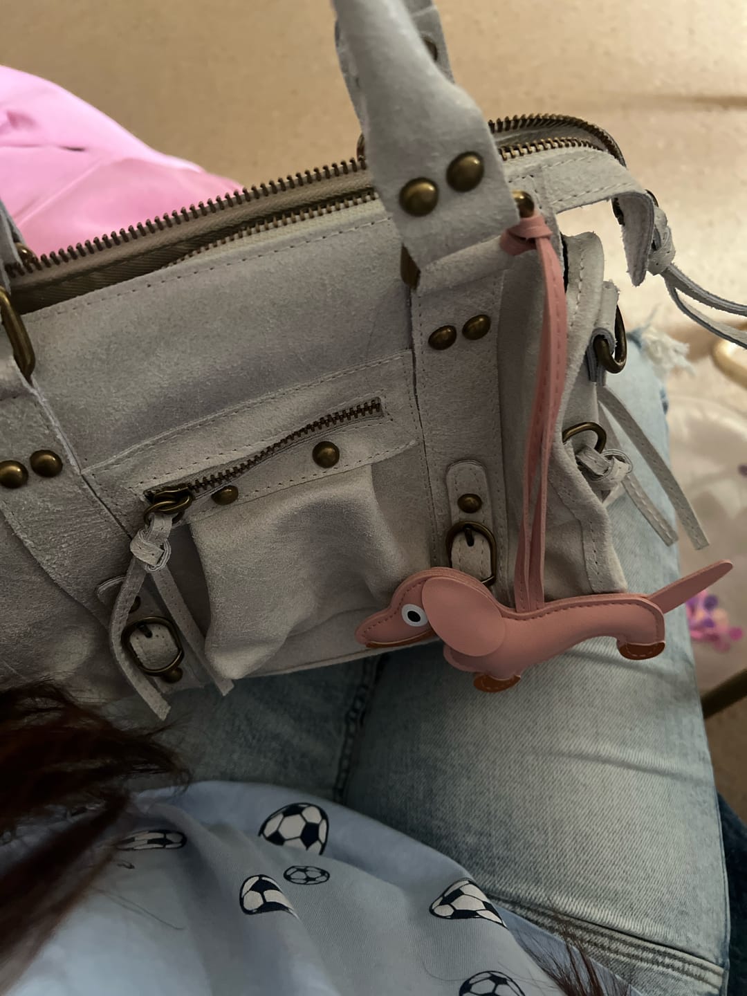 Customer photo review of Mini it girl bag off white