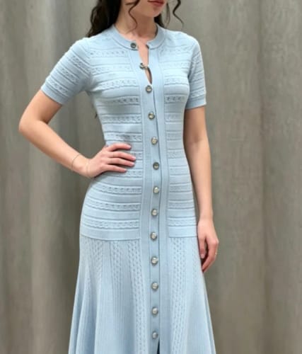 Customer photo review of Sandro baby blue