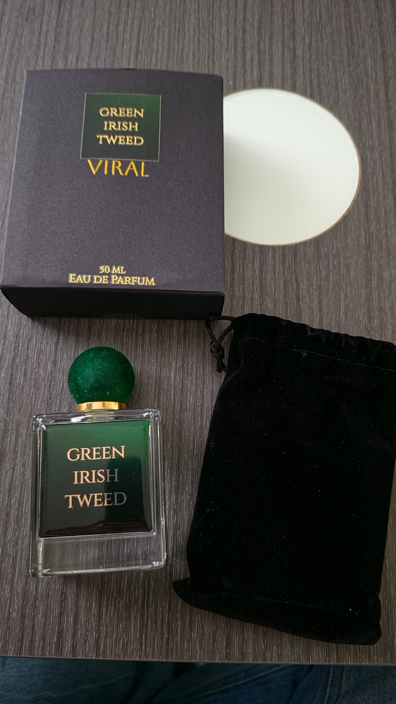 Customer photo review of Green Irish Tweed