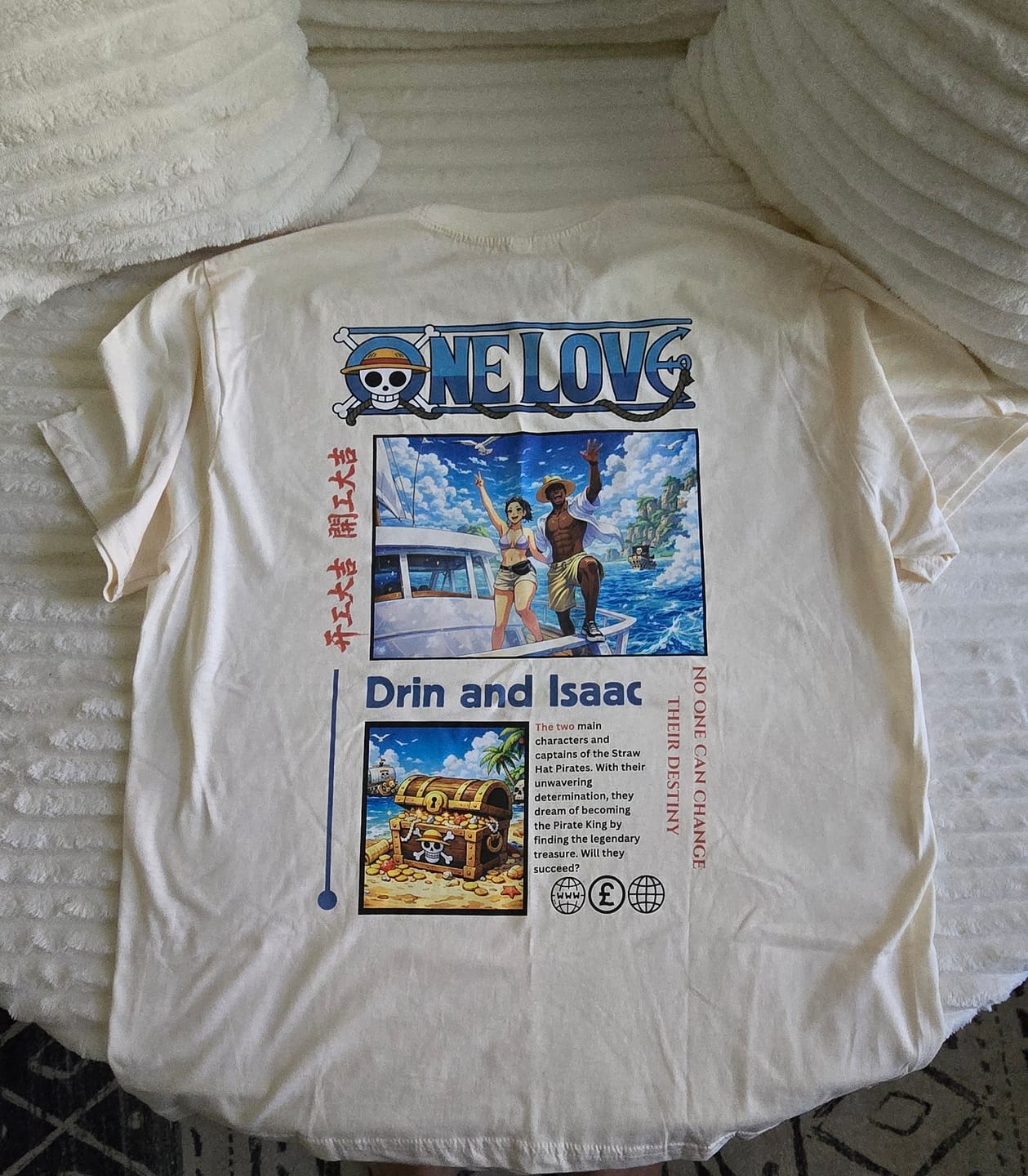 Customer photo review of ONE LOVE - custom made (upload)