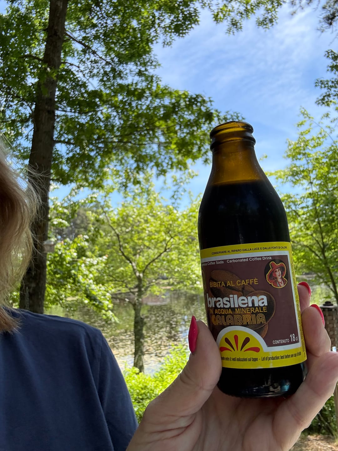 Customer photo review of Brasilena Espresso Coffee Soda, 6-Pack, 36.5 fl oz (1080 ml)