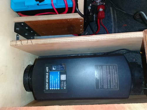 Customer photo review of Air GSM 4G/﻿5G Diesel Air Heater 2kW / 5kW / 8kW, 12V/24V 2.0