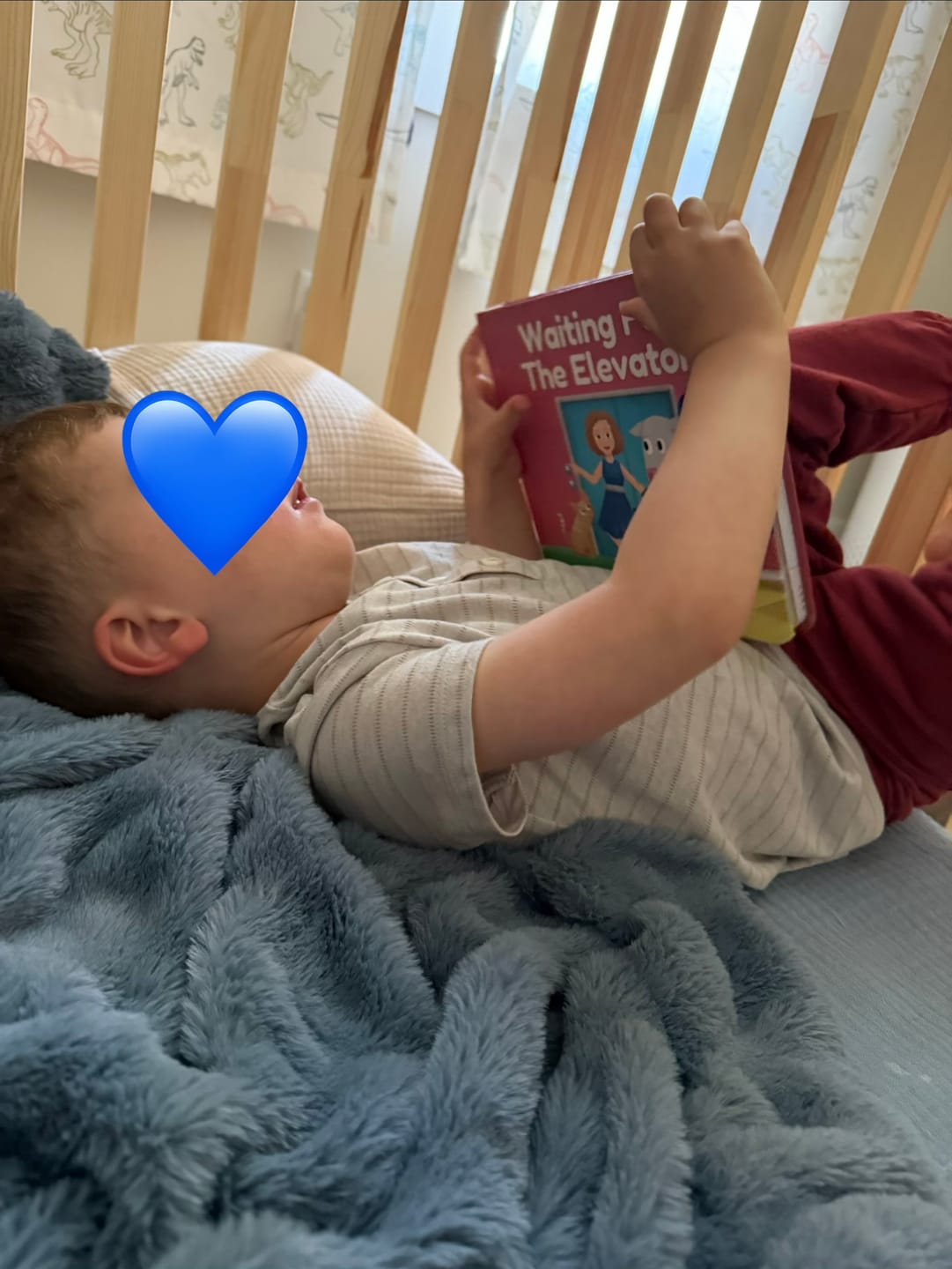 Customer photo review of Waiting For The Elevator by Laurie Berkner