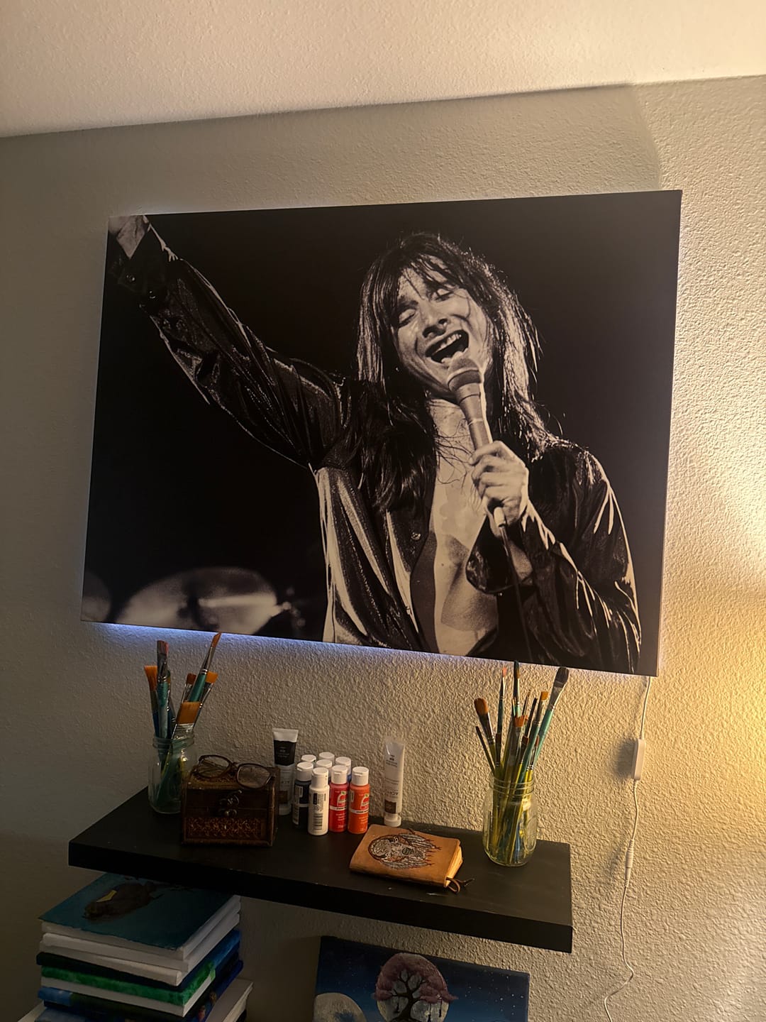 Customer photo review of Create Your Own Legendary Wall Art