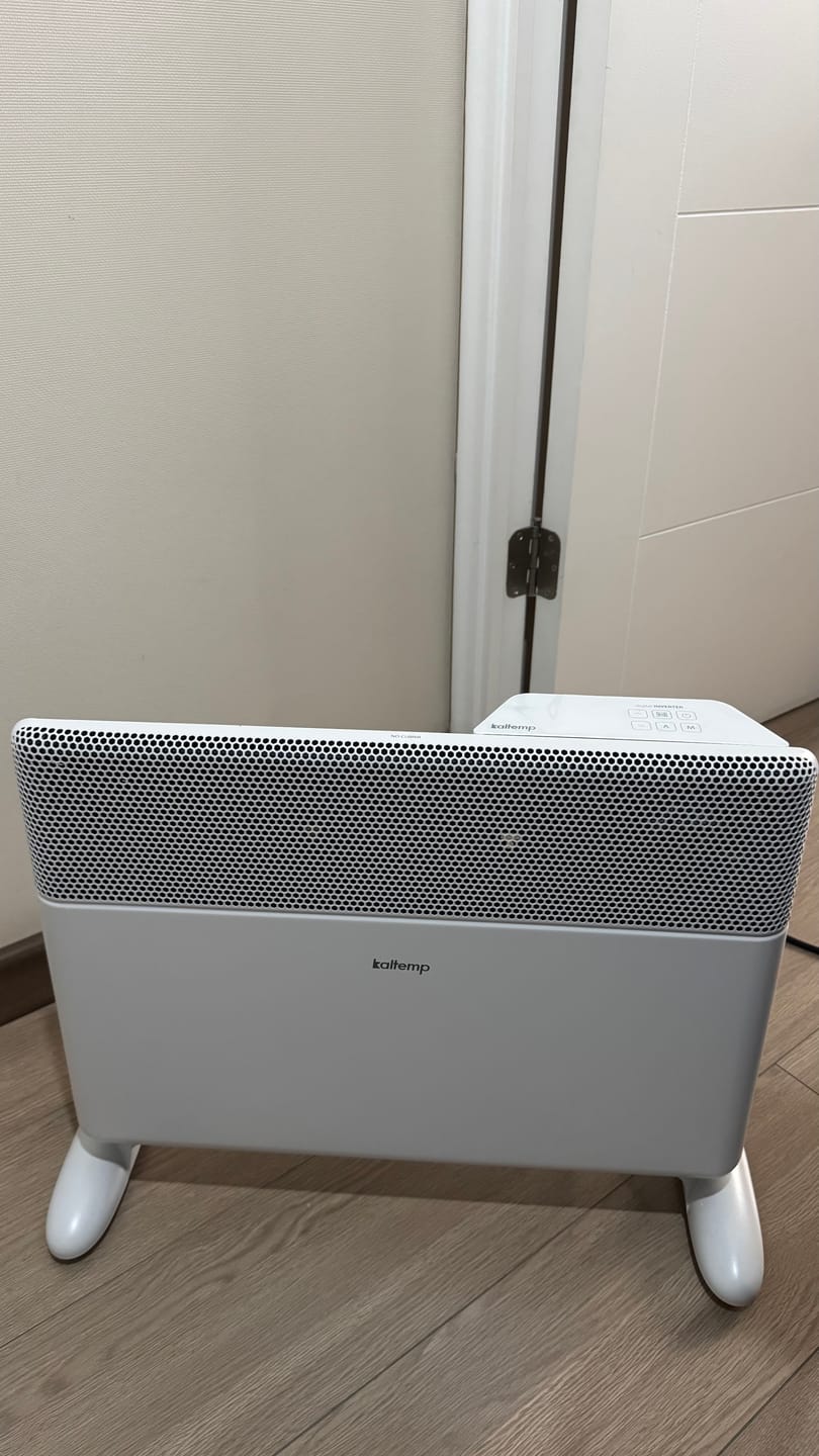 Customer photo review of Estufa Eléctrica Kaltemp Apolo Inverter 1500W Wifi | 18m2