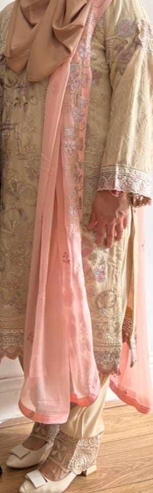 Customer photo review of D-1212-RANGOON RAMSHA  CHIFFON COLLECTION