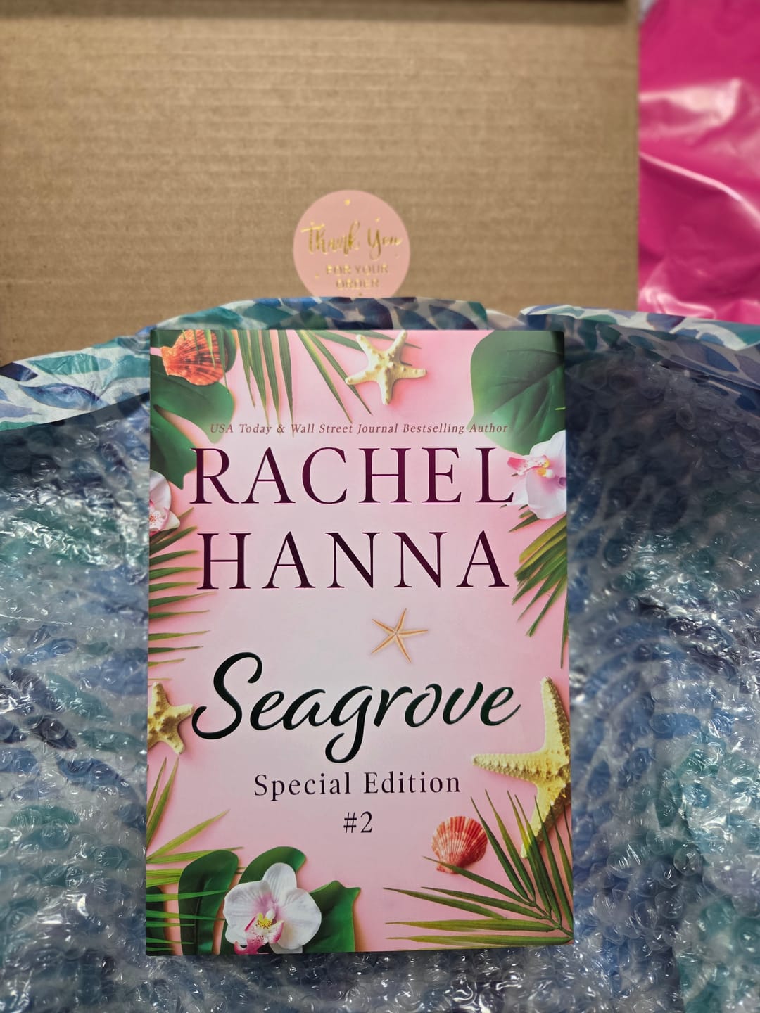 Customer photo review of Seagrove 2 Special Edition Hardcover (+ AUTHOR-SIGNED BOOKPLATE)