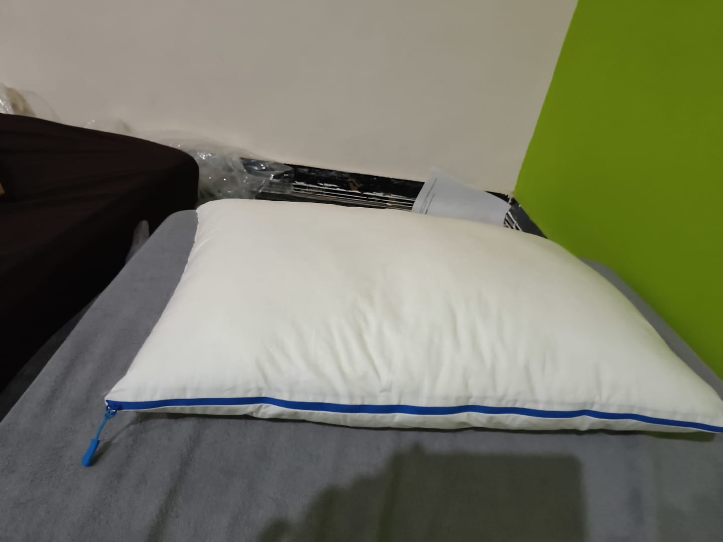 Customer photo review of Flo Adjustable Pillow (Fibre)