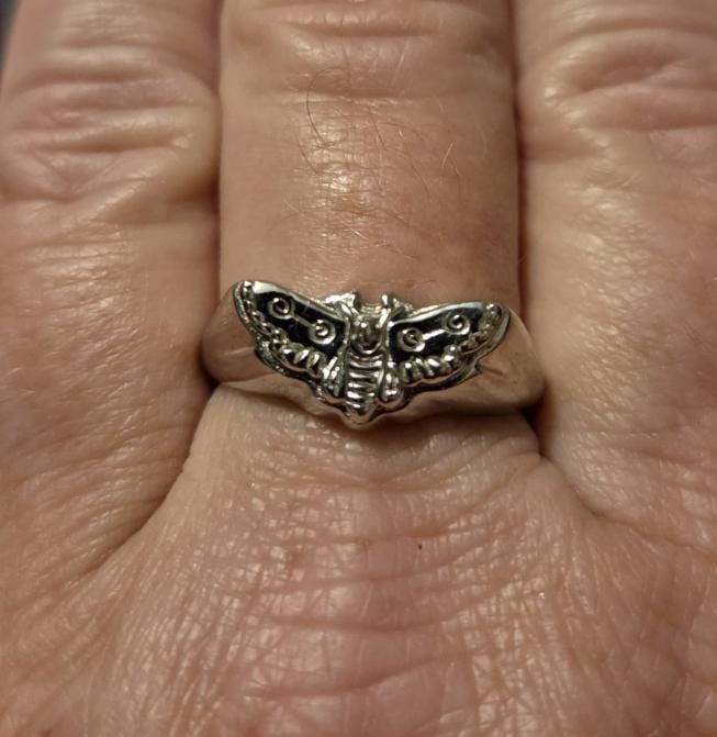 Customer photo review of MOTH RING