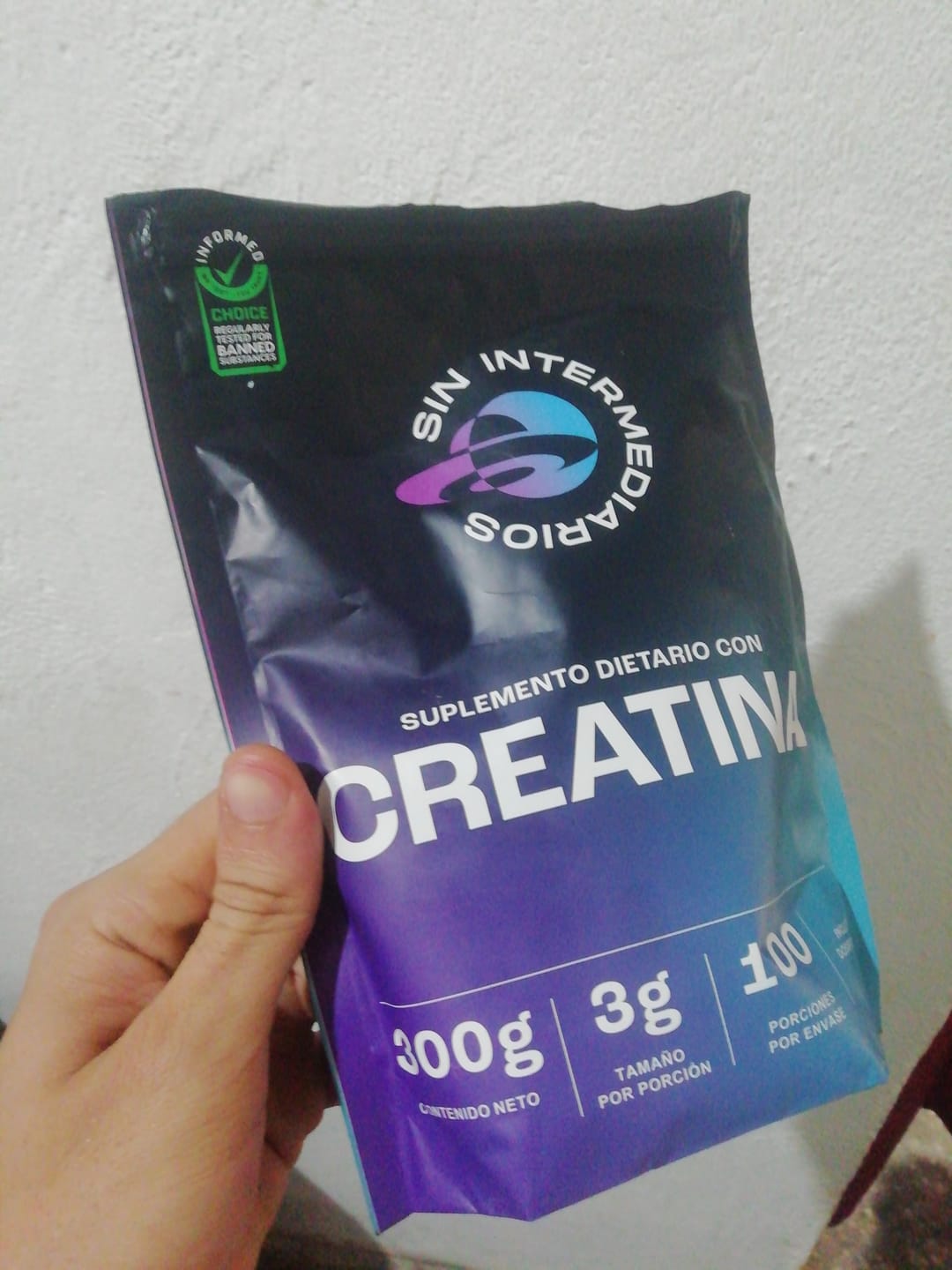 Customer photo review of Creatina Monohidrato