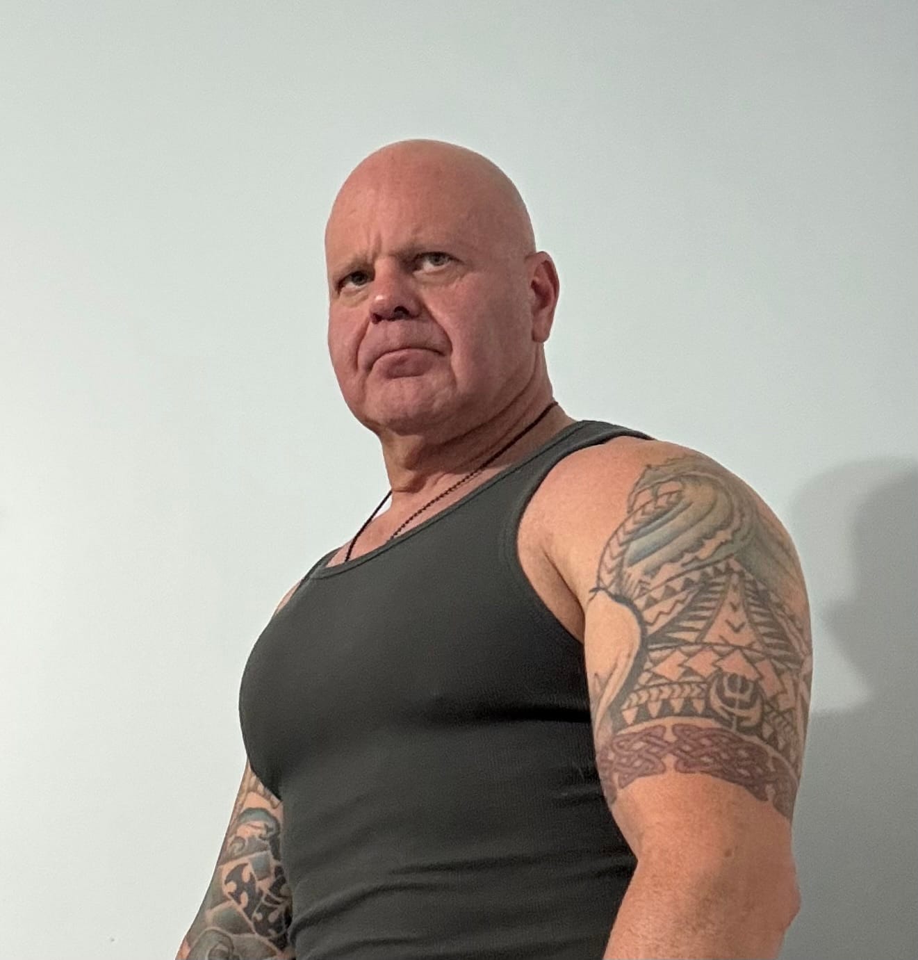 Customer photo review of Premium Ultra-Soft Cotton Fitted Tank 3 Pack