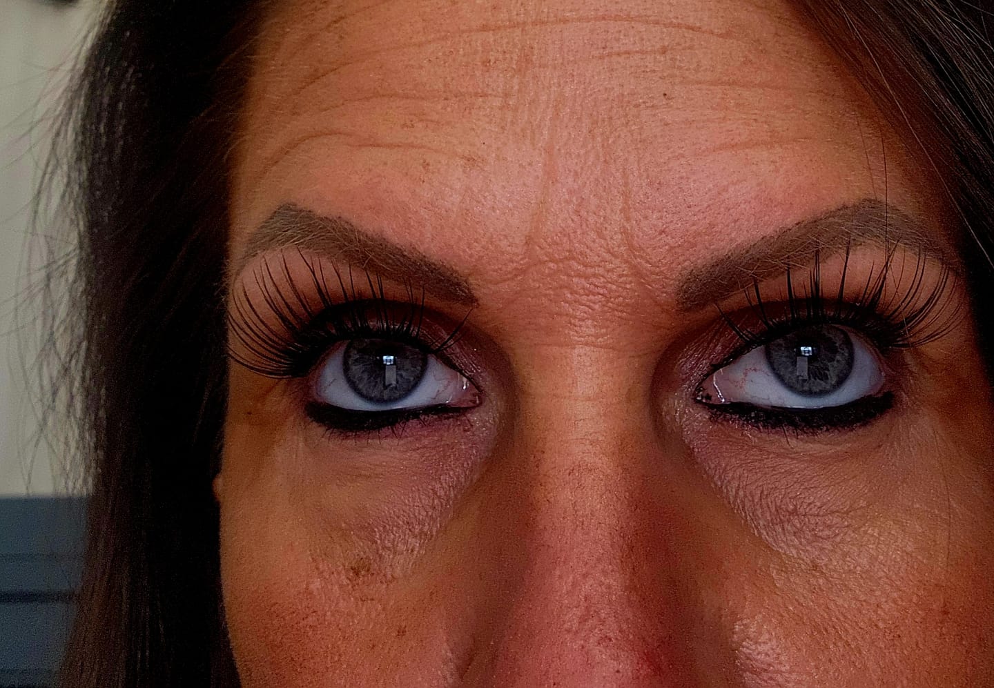 Customer photo review of Woo Gossamer® Lashes