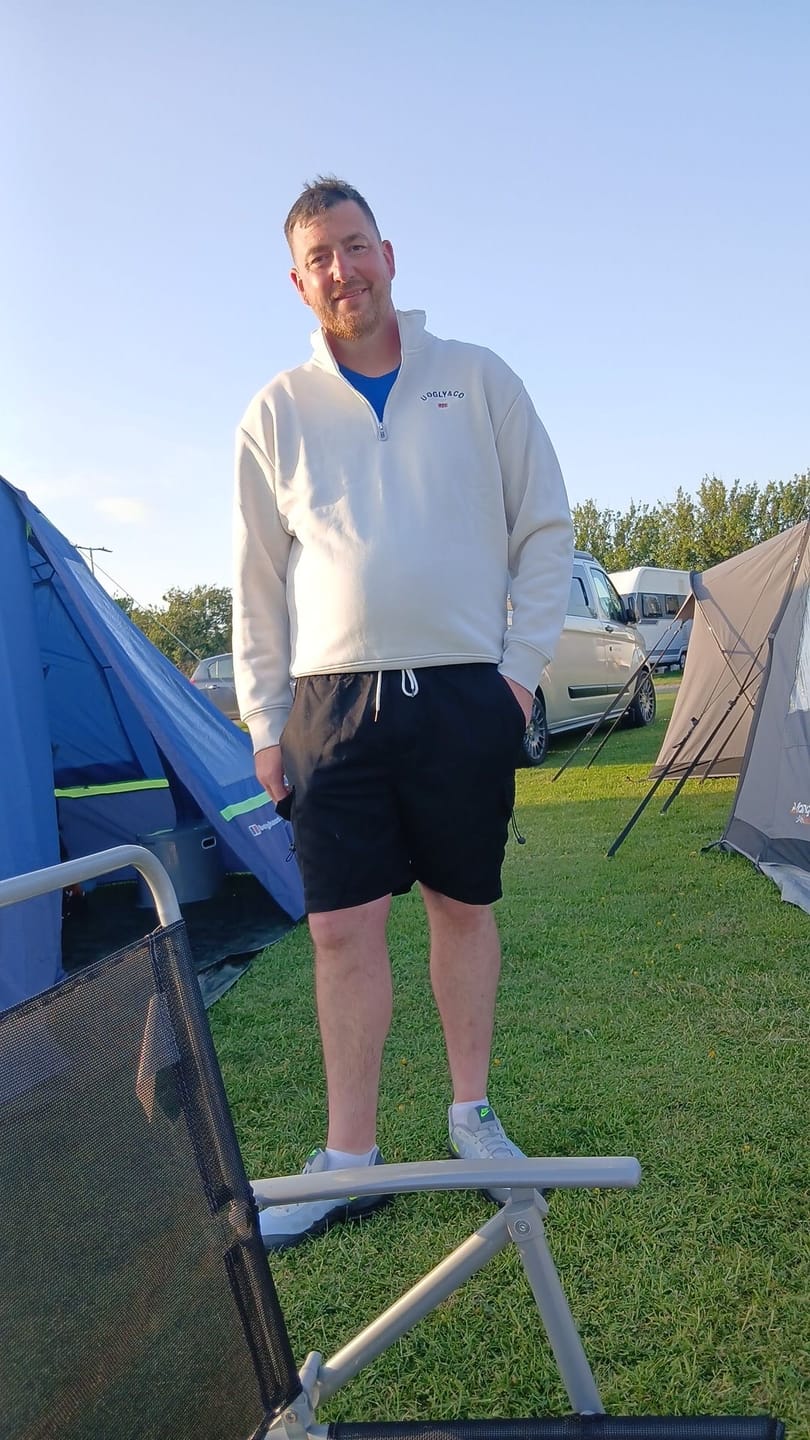 Customer photo review of Stone Union Jack Quater-Zip