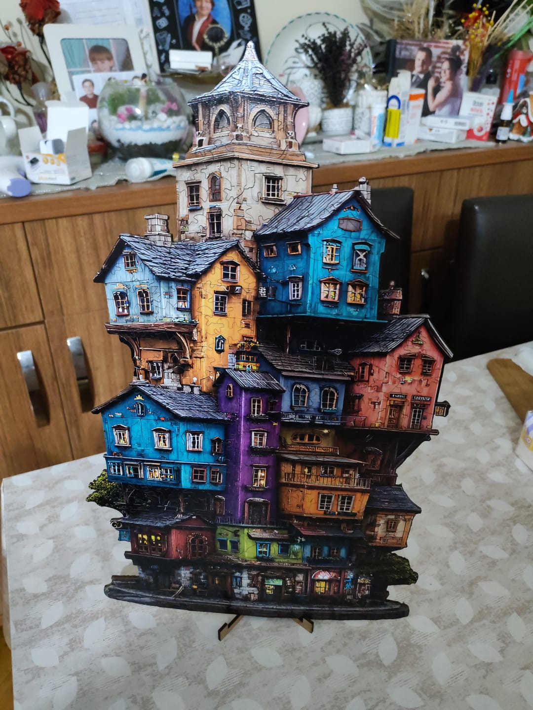 Customer photo review of Ghetto - Ahşap Puzzle