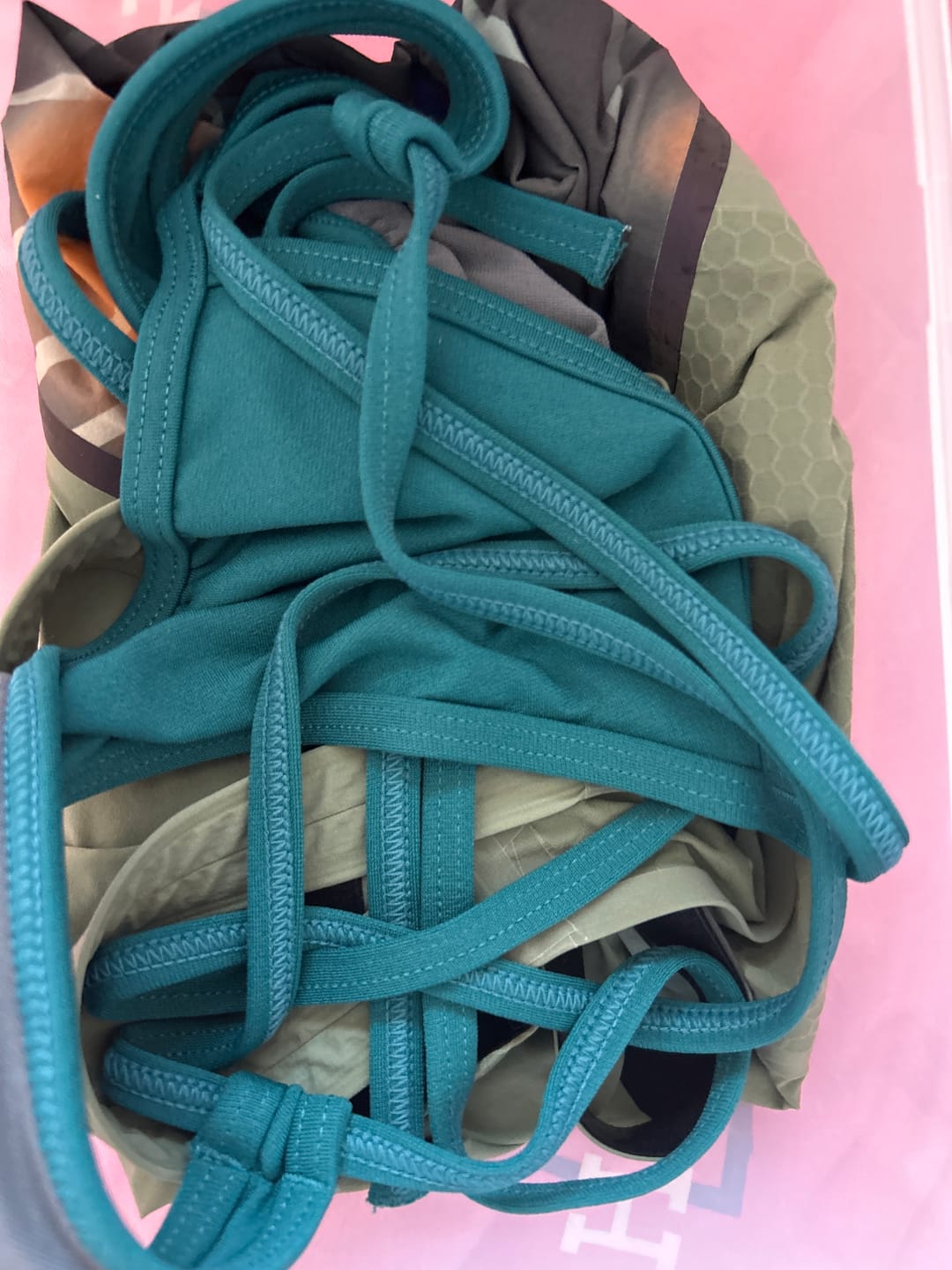 Customer photo review of TRIANGLE TOP - Cove