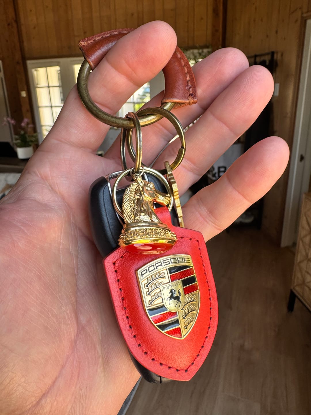 Customer photo review of YEAR OF THE FIRE HORSE PENDANT