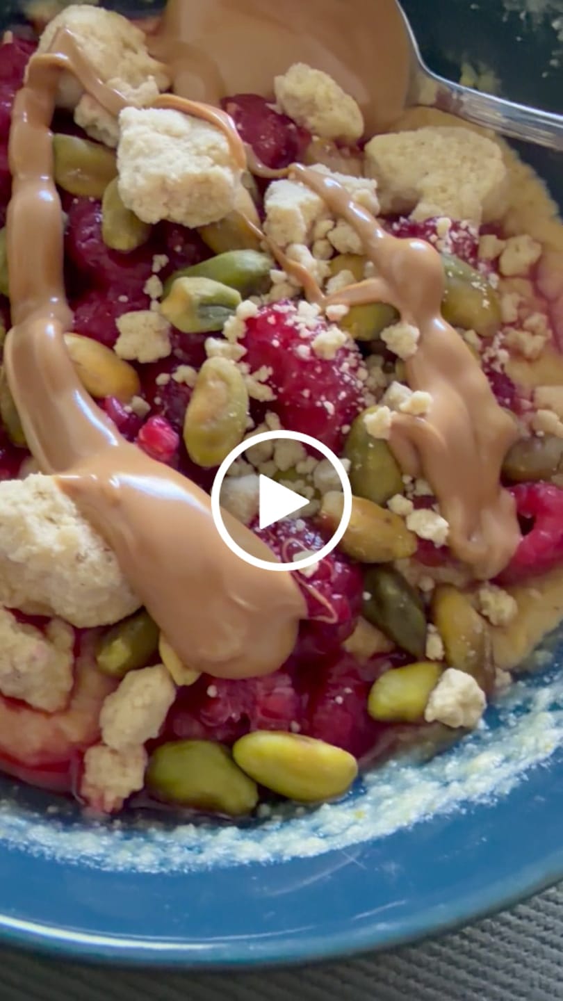 Customer video review of Probierpaket Mandel Protein Porridge Bio