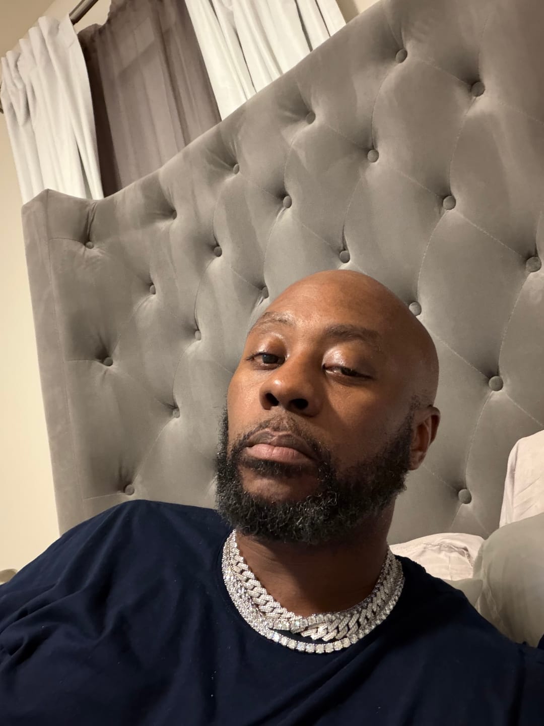 Customer photo review of 14mm Monaco Chain - White Gold
