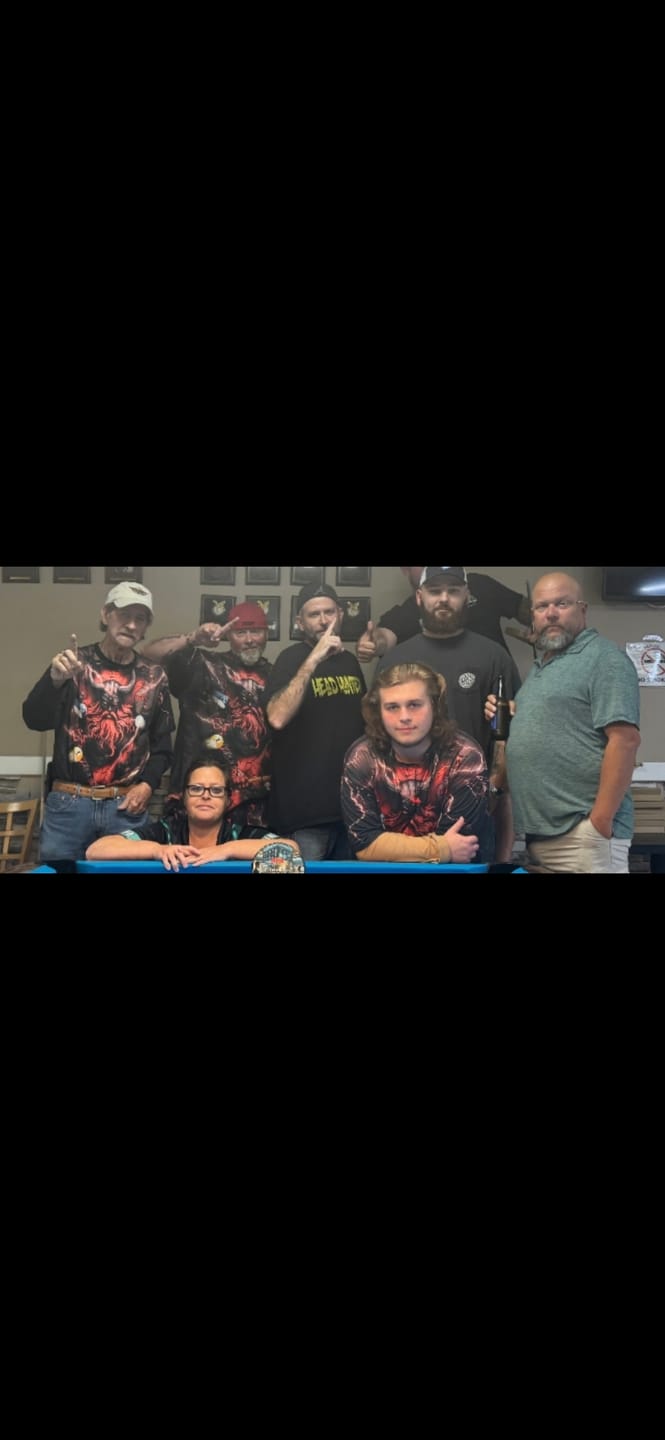 Customer photo review of Maxcorners Billiards Viking Thunder Multicolor Customized Name, Team Name 3D Shirts