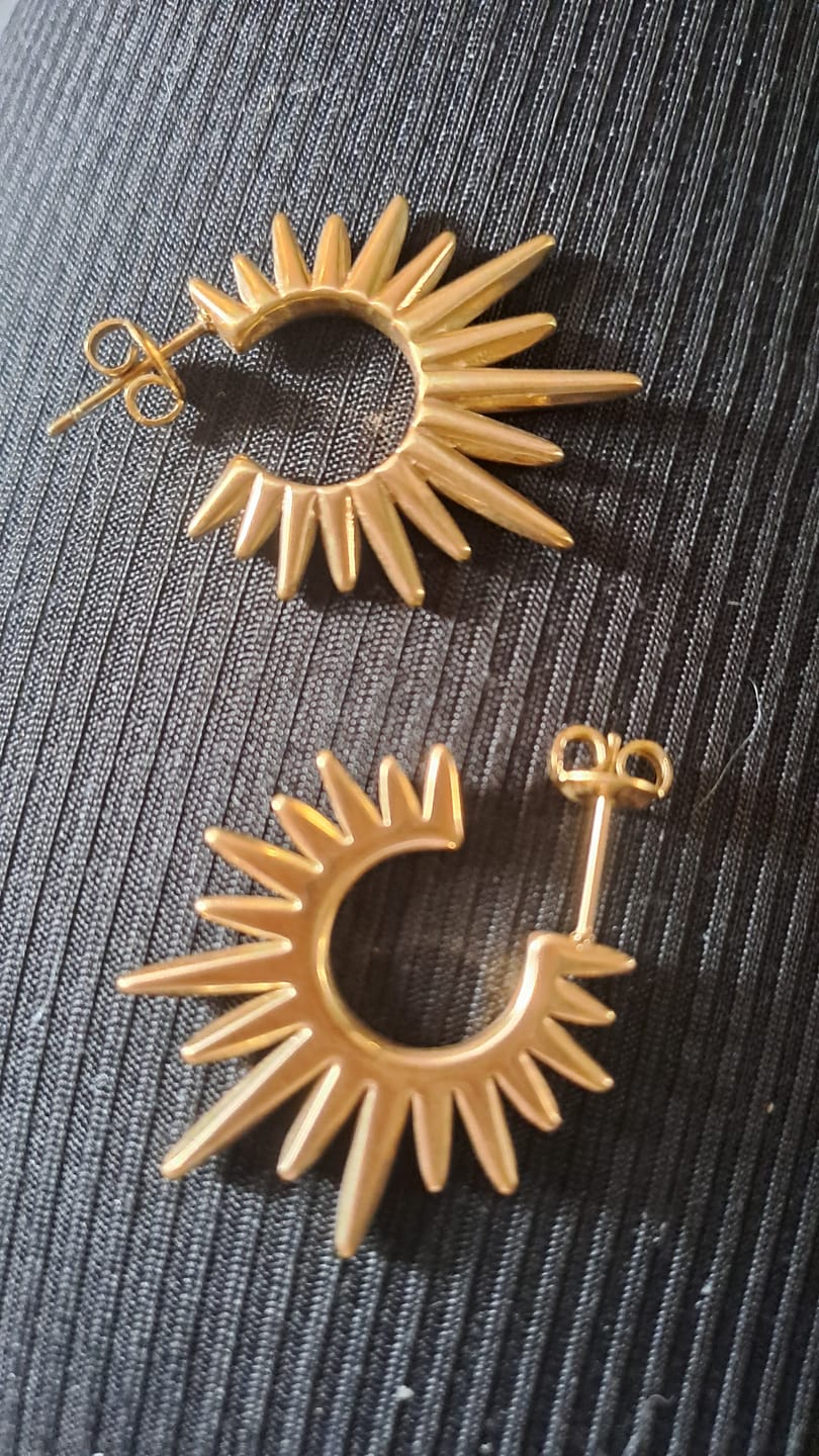 Customer photo review of Aretes Caribe