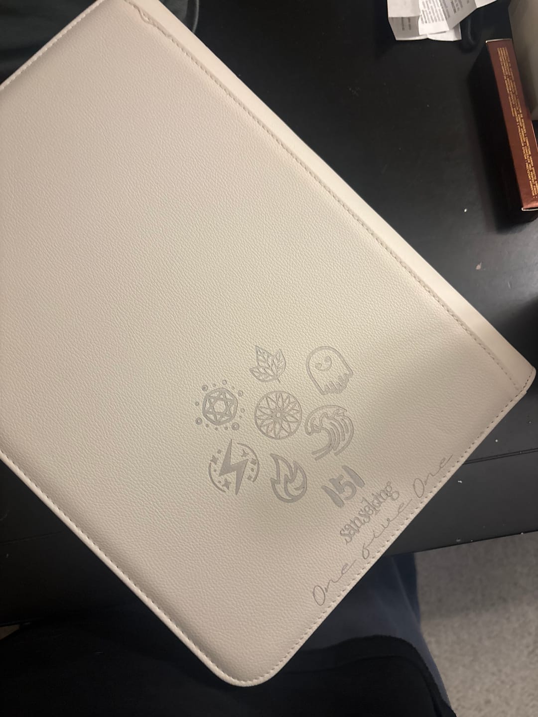 Customer photo review of Pokémon 151 Binders White