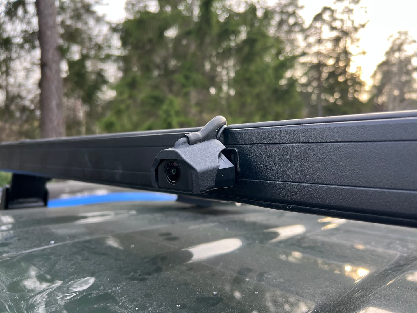 Customer photo review of WOLFBOX G900 TriPro Bumper Version 3 Channel Rearview Mirror Cam
