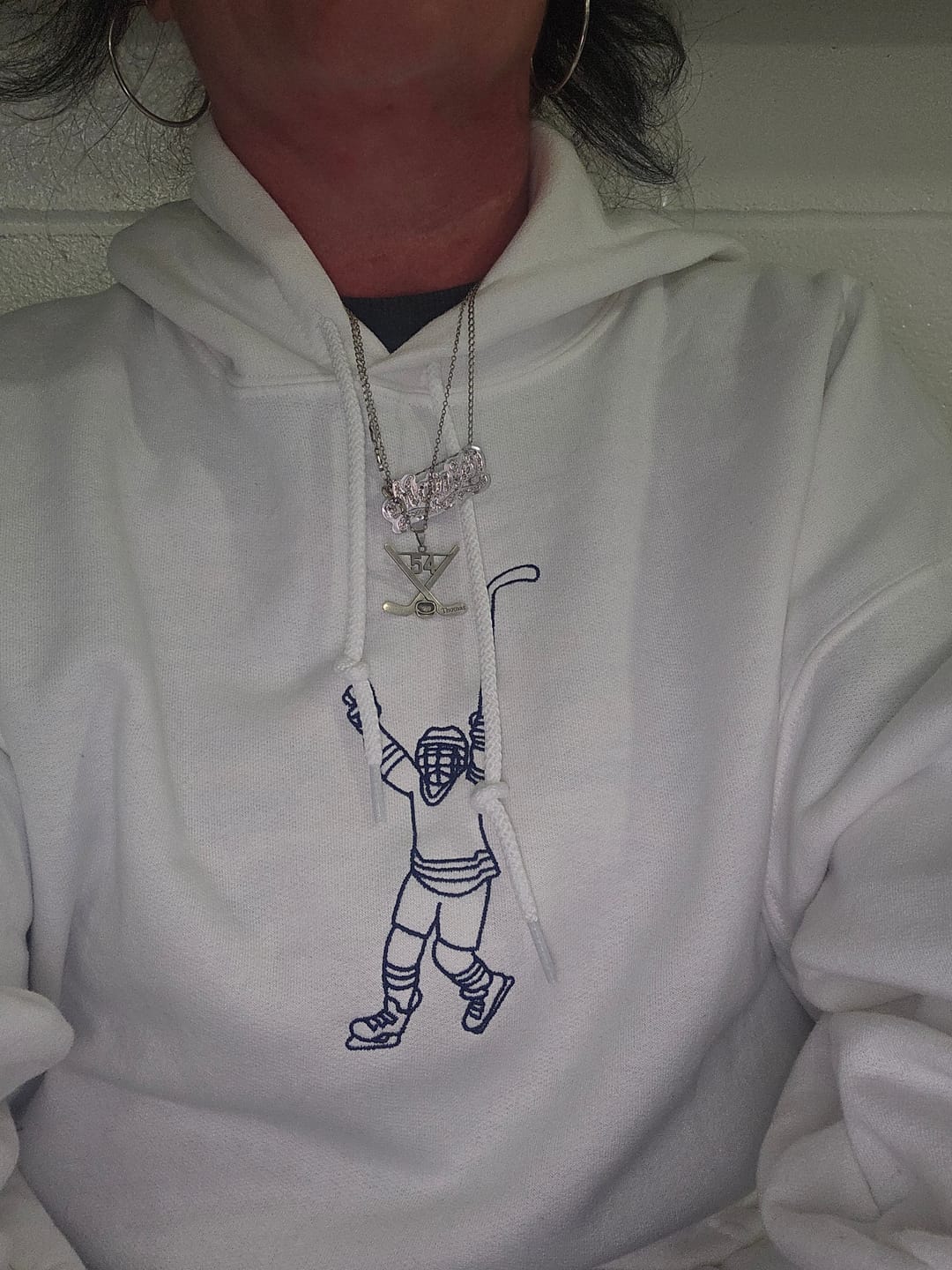 Customer photo review of Custom Sports Hoodie