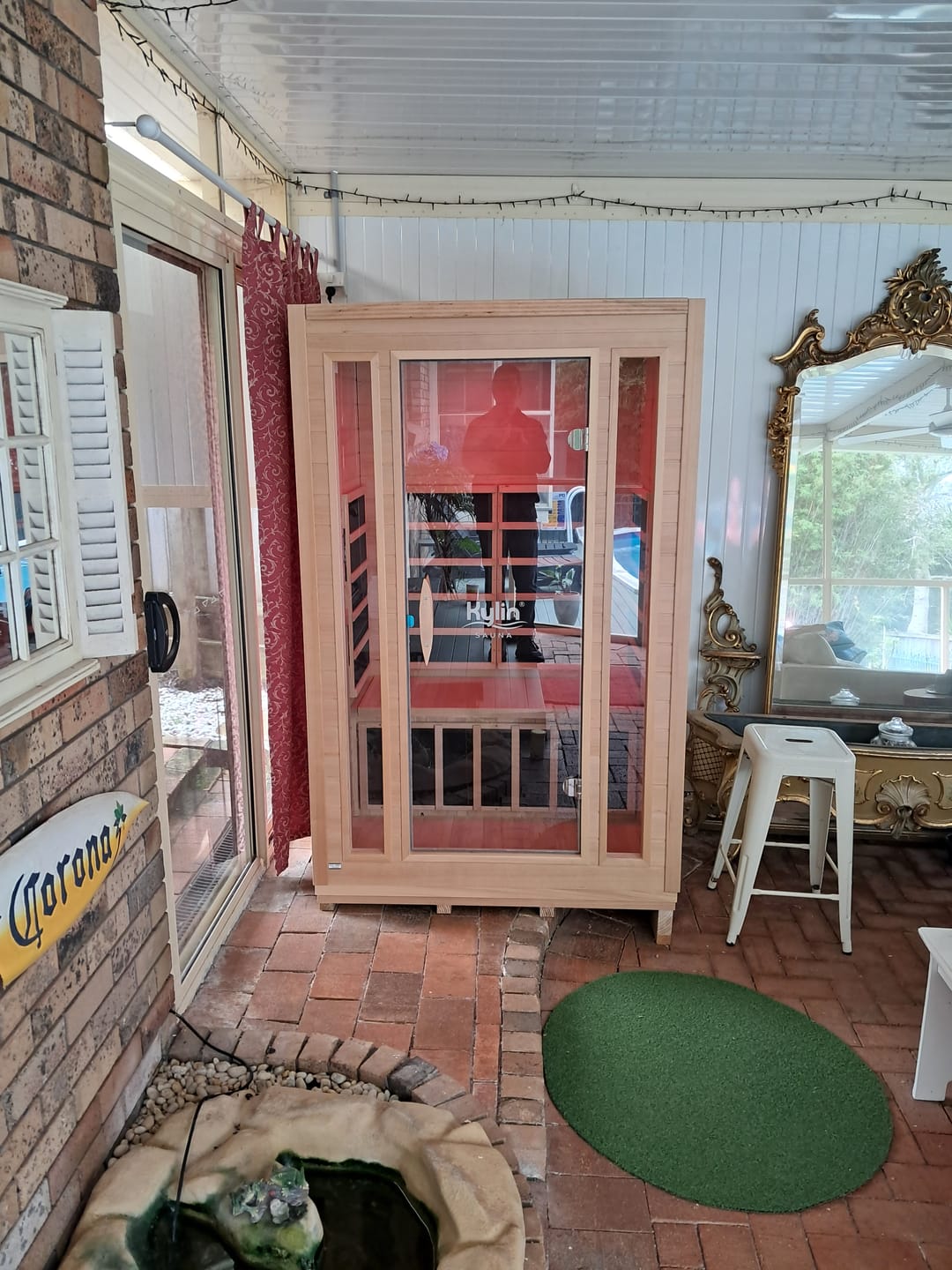 Customer photo review of Kylin Full Spectrum Low EMF Carbon Far Infrared Sauna 2 people - K8200 FS