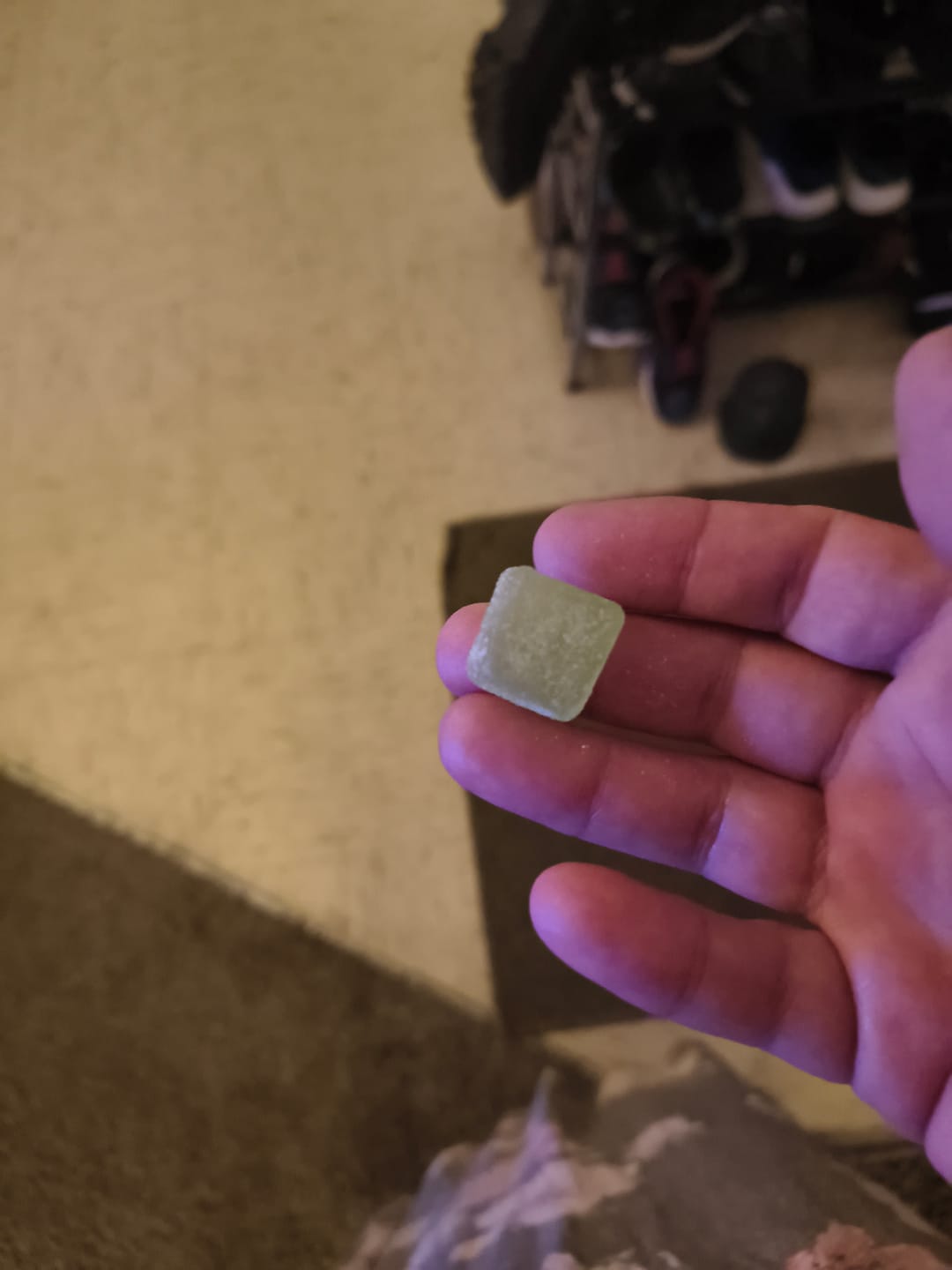 Customer photo review of Soda Blend Live Rosin Gummies
