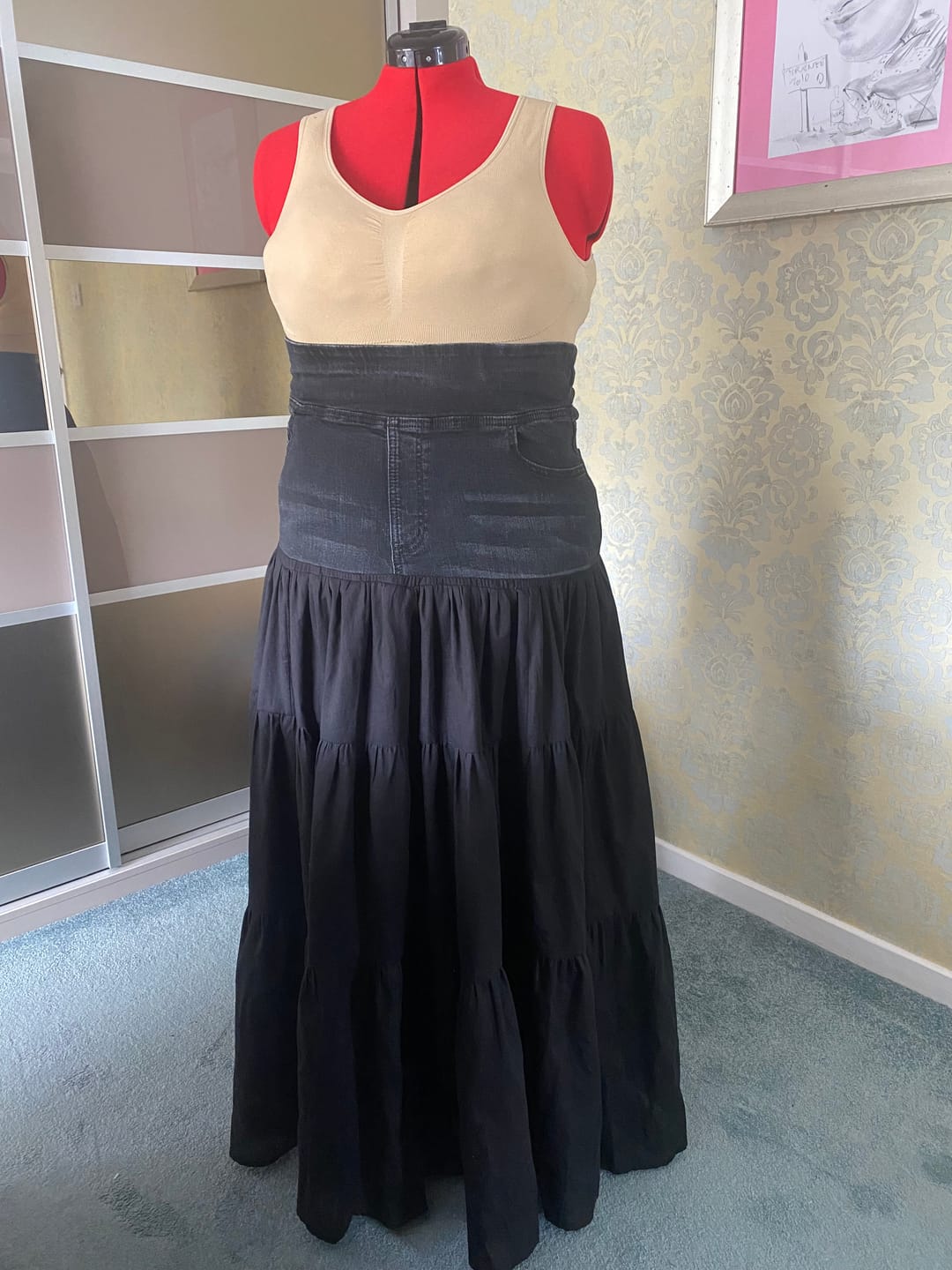 Customer photo review of Soft Cotton Muslin - 44" Wide - 16 Variations Available