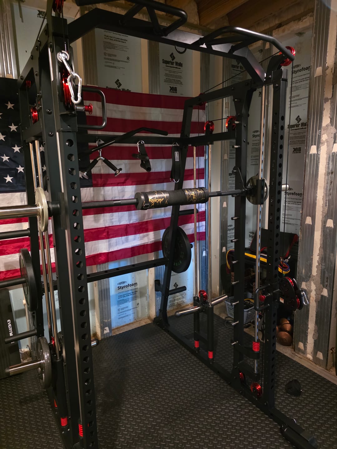 Customer photo review of M4-2.0 Ultra All-In-One Functional Home Gym Smith Machine (UPGRADED)