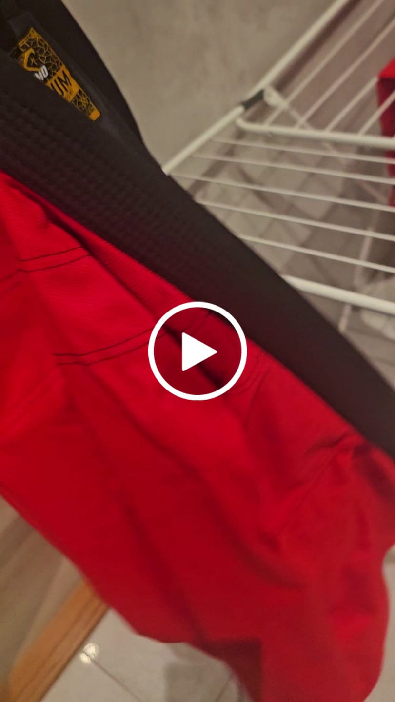 Customer video review of Defender Red Sublimation Brazilian Jiu Jitsu GI (BJJ GI)