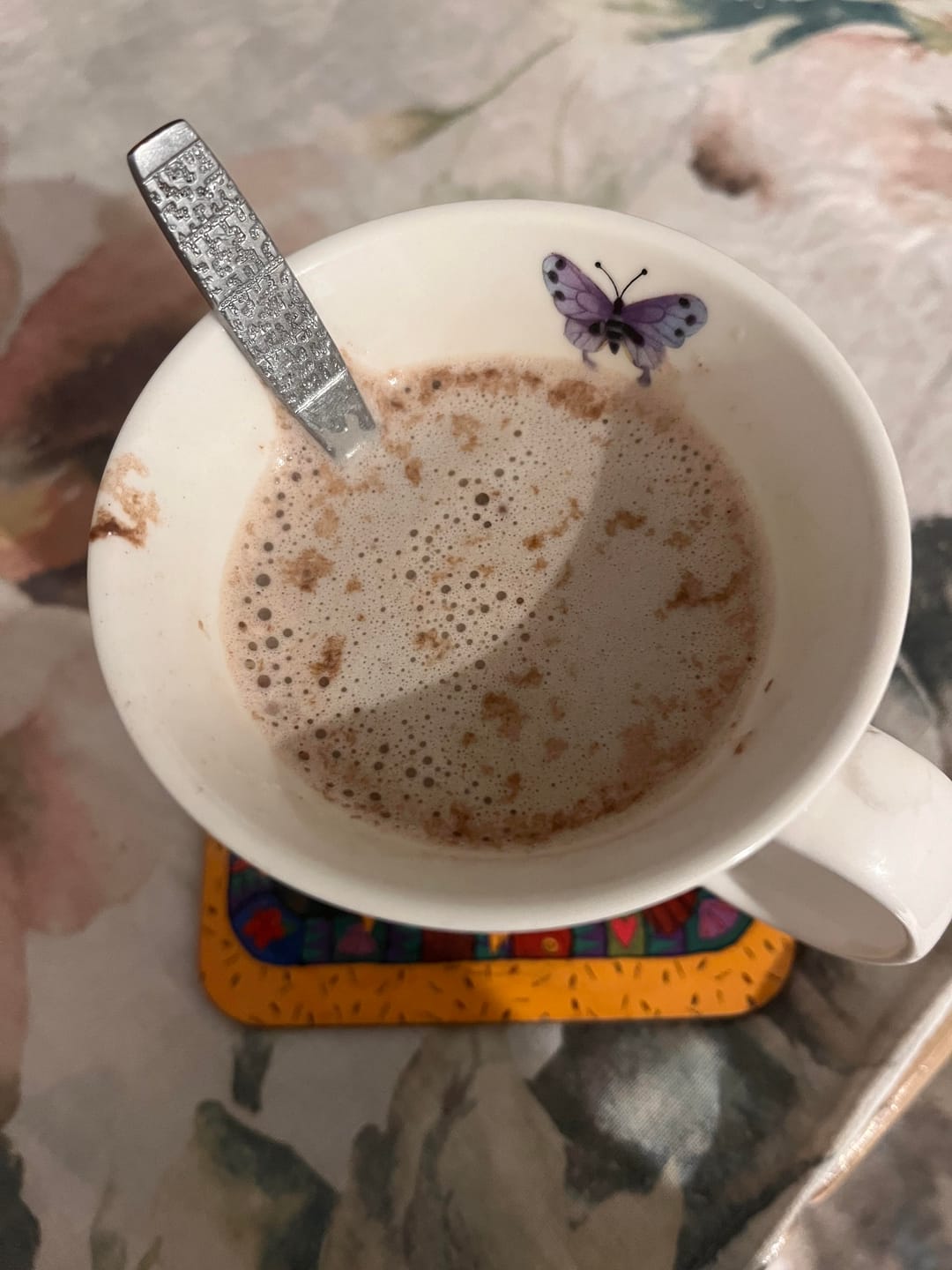 Customer photo review of Chocolate Bone Broth Powder