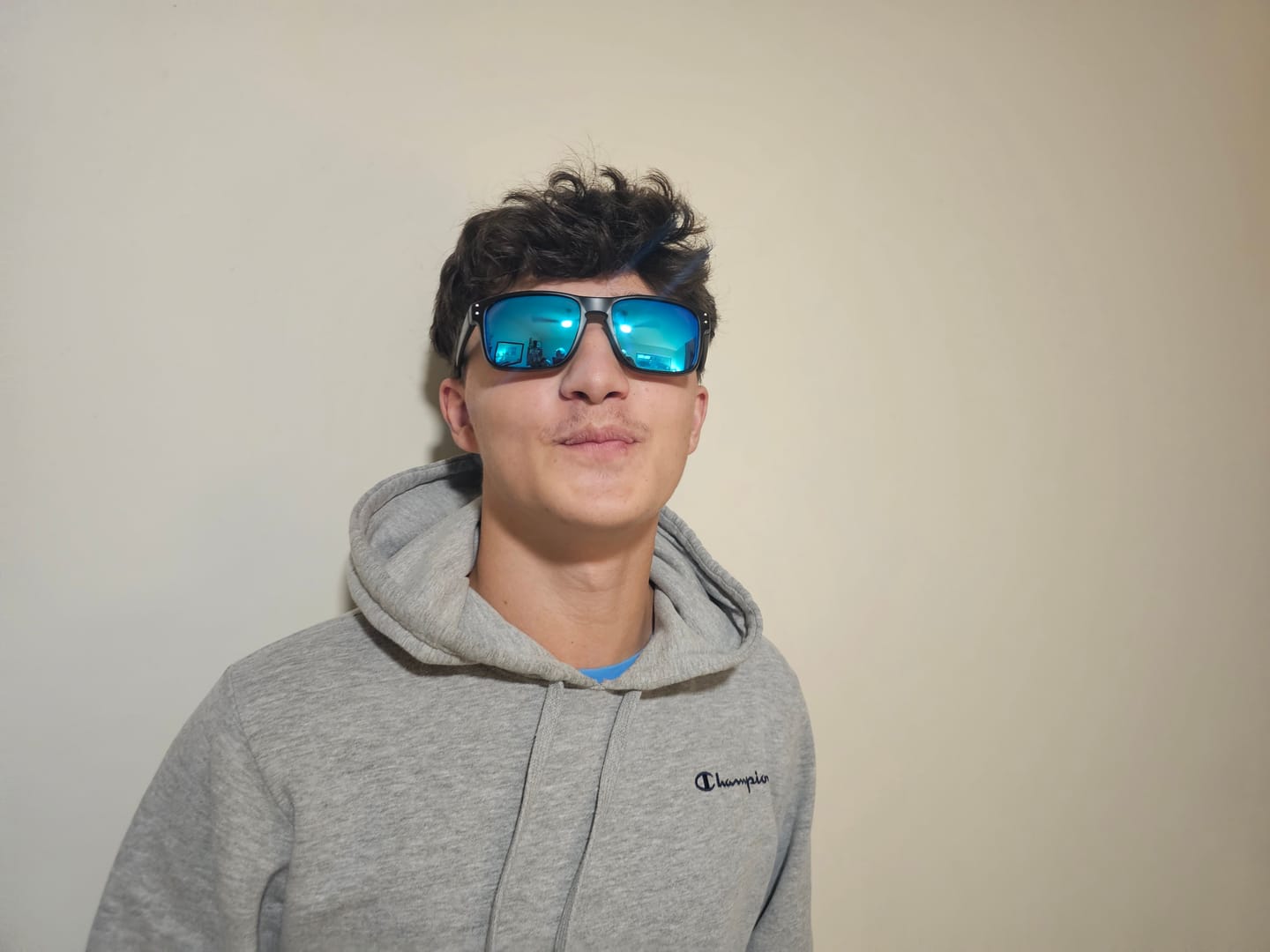 Customer photo review of 80Eighty® Polarized Sunglasses - Blue Chrome