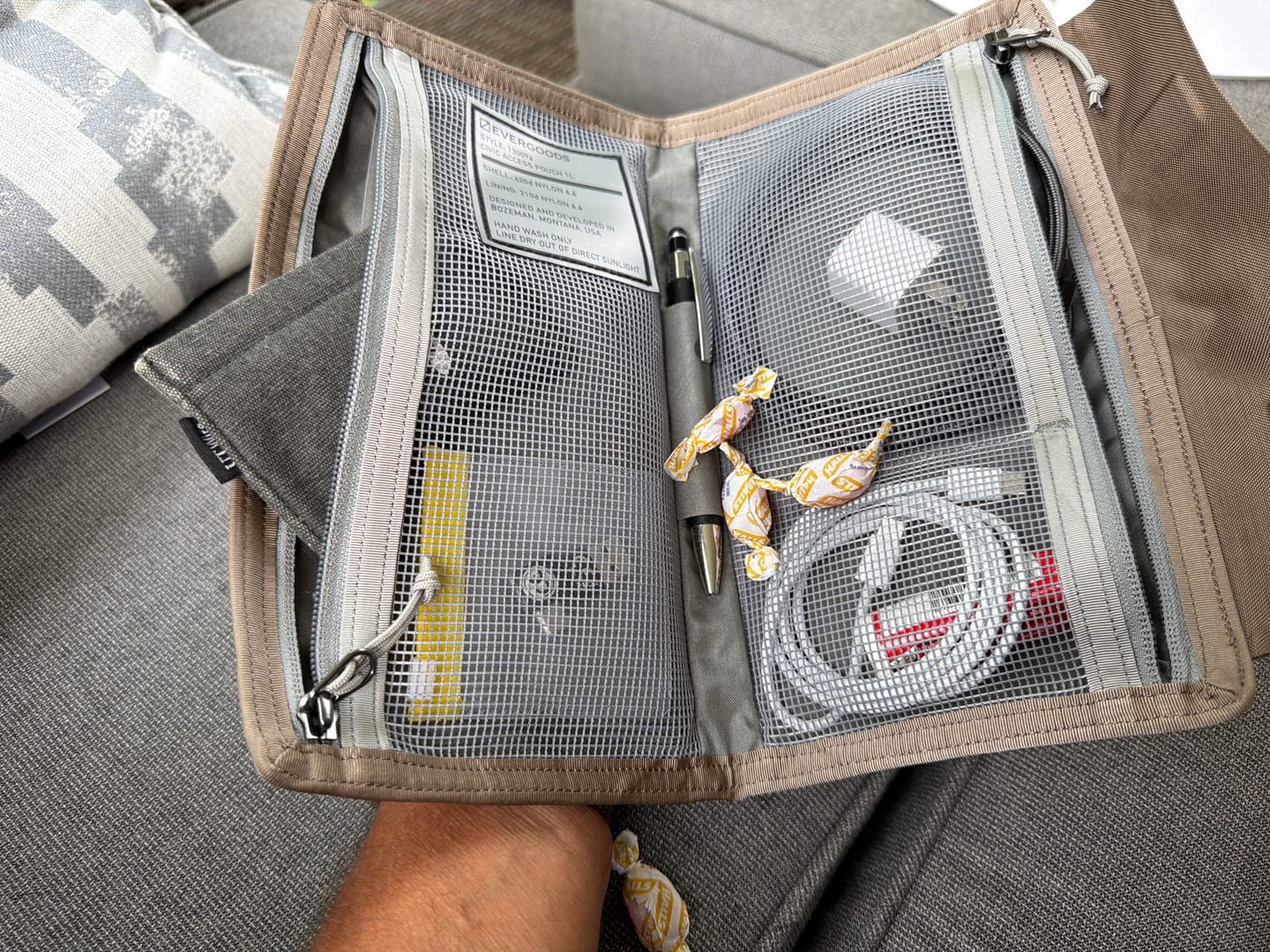 Customer photo review of CIVIC Access Pouch 1L