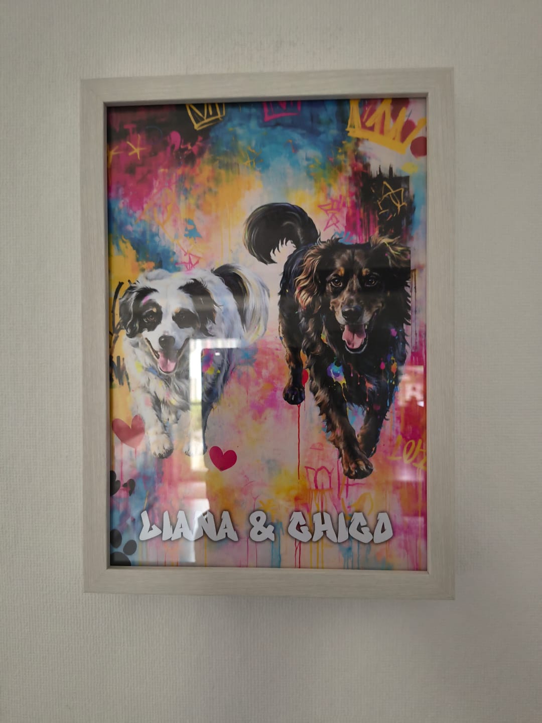 Customer photo review of Personalisiertes Poster - Graffiti
