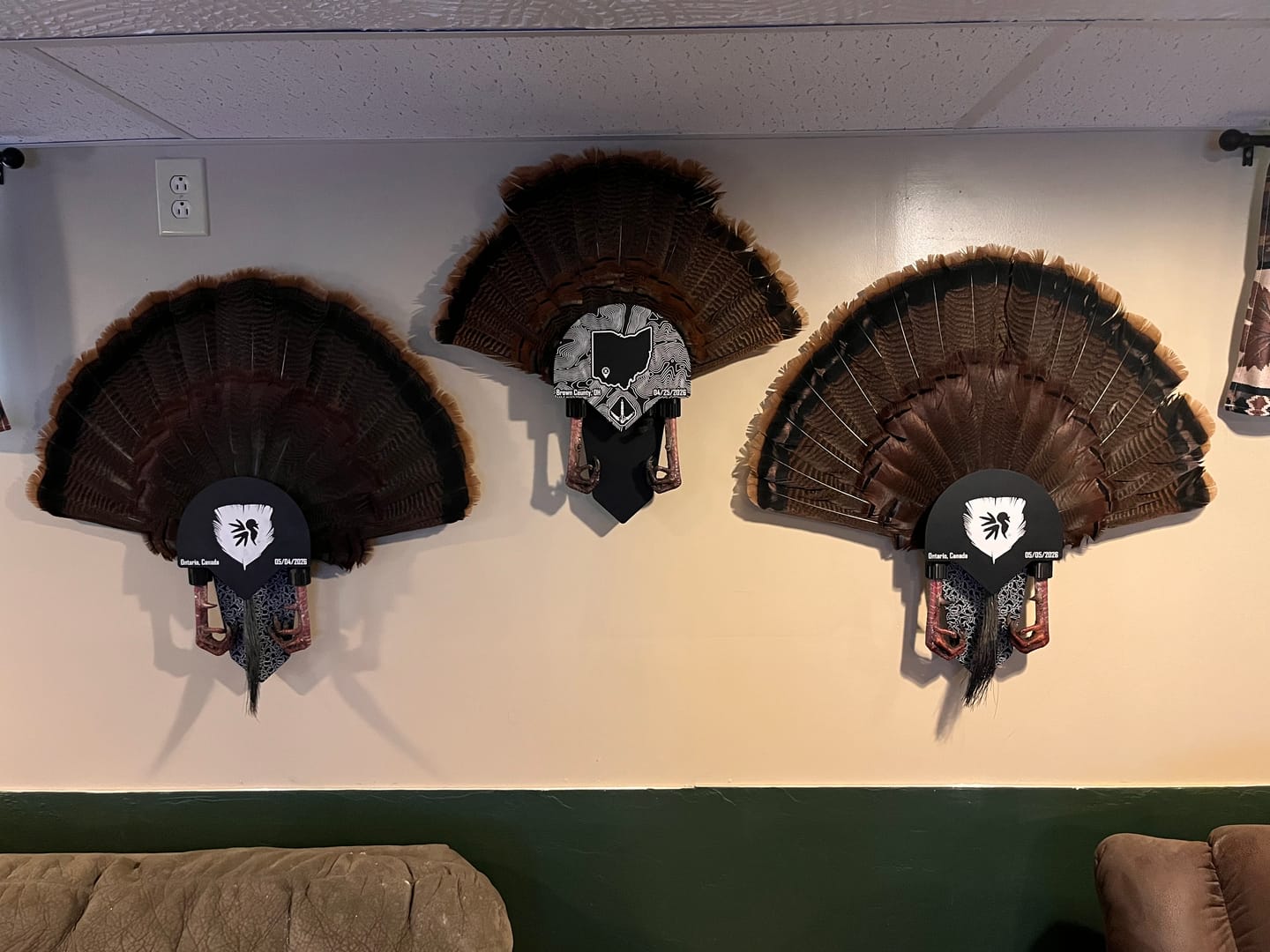 Customer photo review of FeatherLok | Turkey Mount