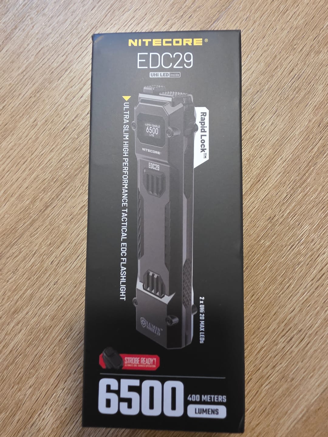 Customer photo review of EDC29 - 6500 lumens (Bundle)