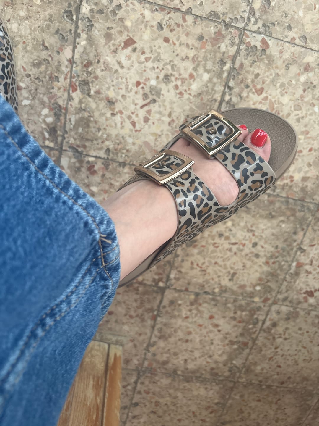 Customer photo review of כפכפי גומי לנשים Partner III Fem