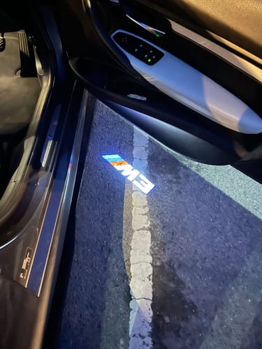 Customer photo review of BMW LED DOOR LIGHTS