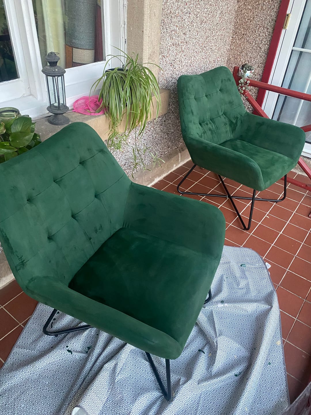 Customer photo review of Fabric Paint -- Dark Green