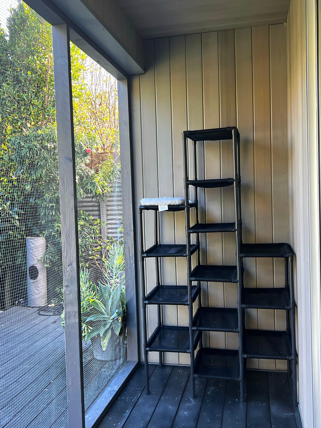 Customer photo review of Durable Cat Tower - SkyRise