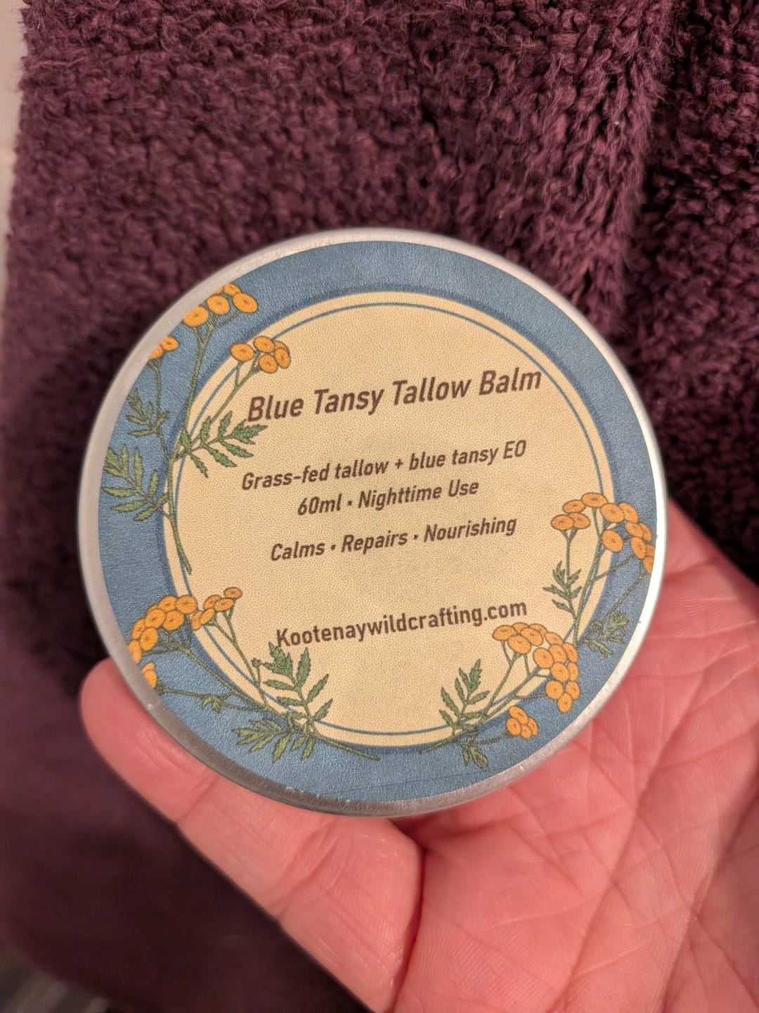 Customer photo review of Pure Grass-Fed Canadian Tallow Balm
