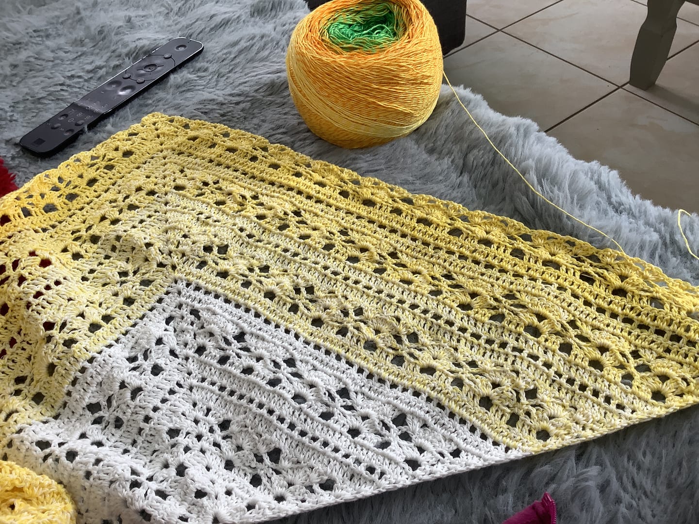 Customer photo review of YarnArt Rosegarden