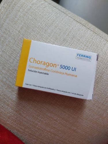 Customer photo review of Choragon | Gonadotropina coriónica humana (HCG) 5,000ui