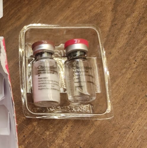 Customer photo review of Choragon | Gonadotropina coriónica humana (HCG) 5,000ui