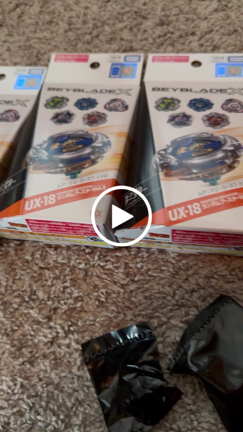 Customer video review of Takara Tomy Beyblade X UX-18 Mummy Curse Full-Set