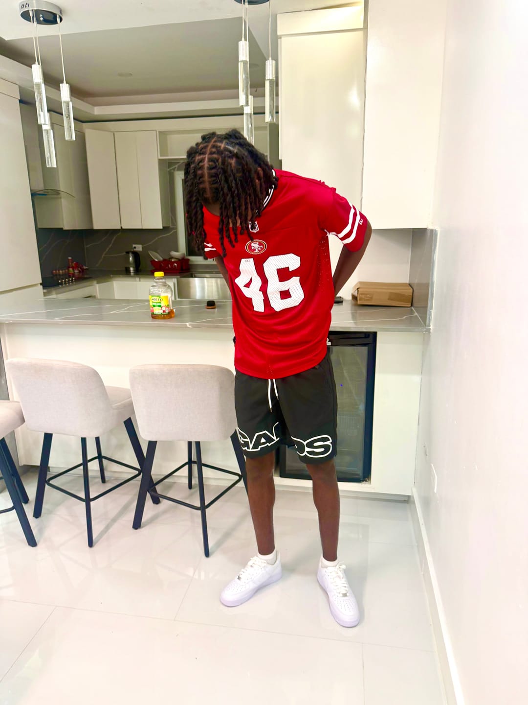 Customer photo review of OG Gabos Shorts (Black)