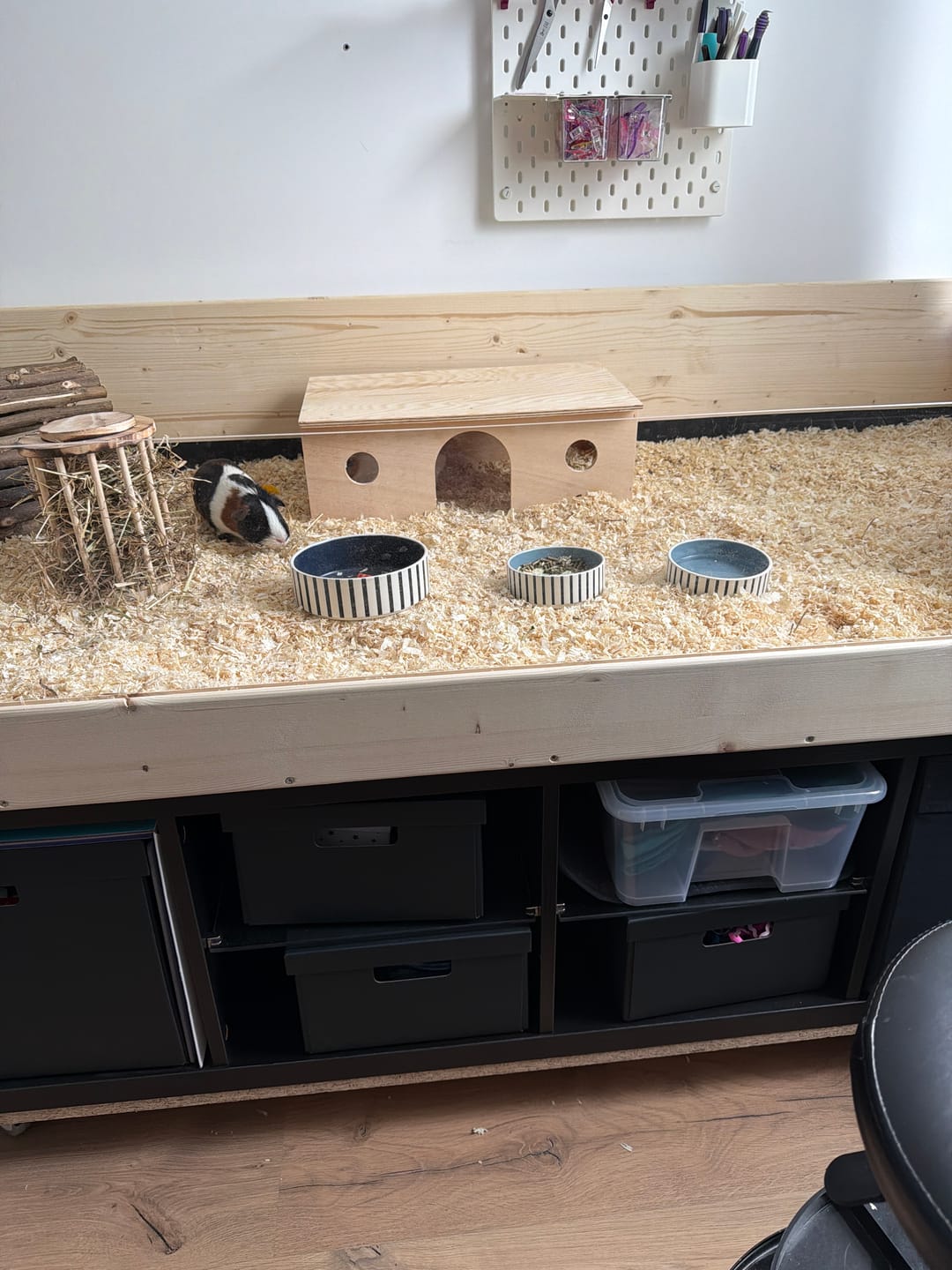 Customer photo review of Elmato Freddy´s Meerschweinchenstation, 3 Eingänge