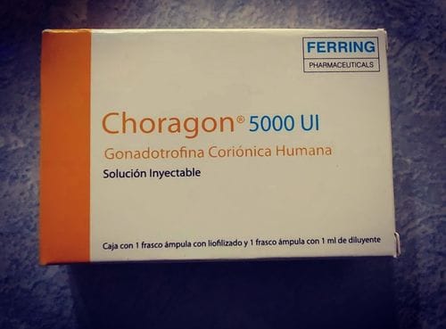 Customer photo review of Choragon | Gonadotropina coriónica humana (HCG) 5,000ui